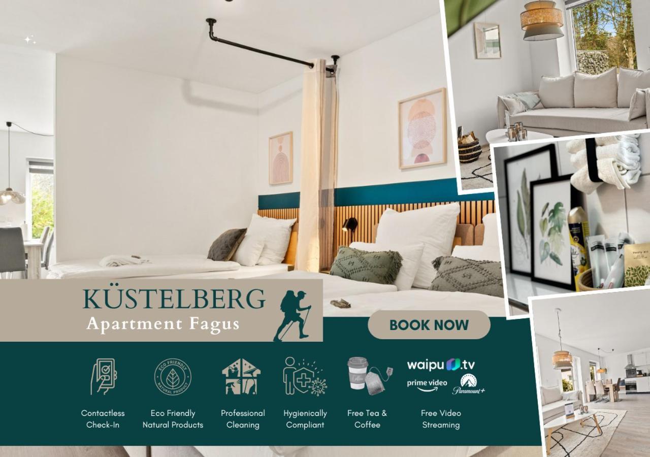 Greenhouse Living Apartment Fagus Mit Terrasse Und Feuerstelle - 6 Minuten Nach Winterberg - 4 Minuten Zur Ruhrquelle - Wandern - Mountainbike Fahren - Reisen Mit Hund & Natur Geniessen Медебах Экстерьер фото