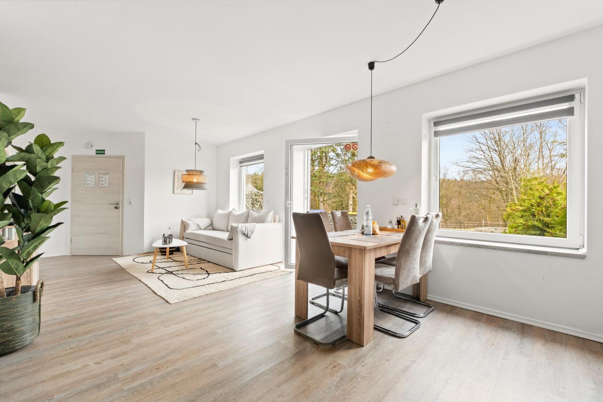 Greenhouse Living Apartment Fagus Mit Terrasse Und Feuerstelle - 6 Minuten Nach Winterberg - 4 Minuten Zur Ruhrquelle - Wandern - Mountainbike Fahren - Reisen Mit Hund & Natur Geniessen Медебах Экстерьер фото